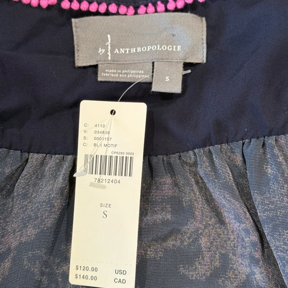 Women’s Anthropologie Long sleeve Blouse *New with Tags - Picture 10 of 11